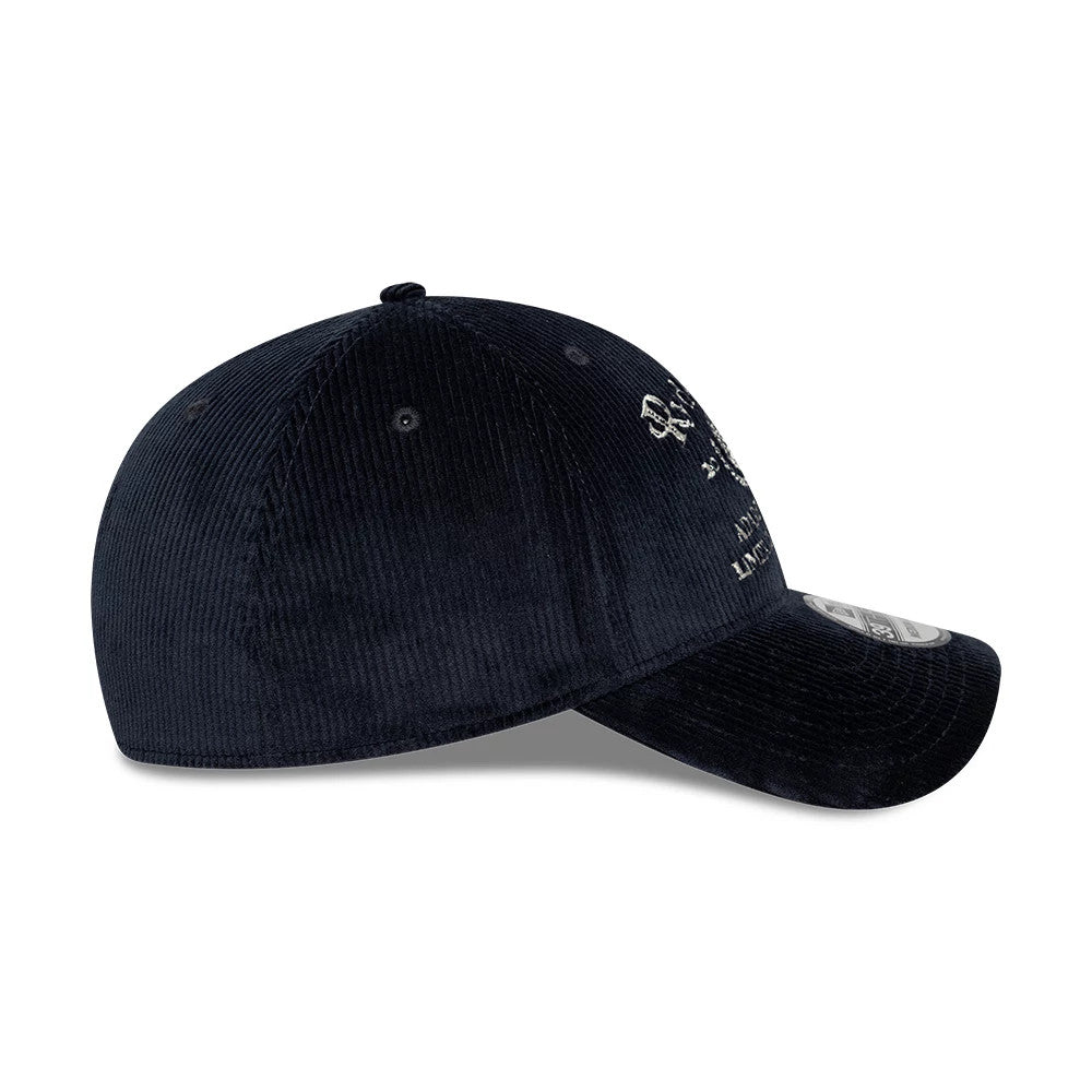 Pictured is this Ryder Cup 2027 Cord 39THIRTY Stretch Fit cap in navy. 5