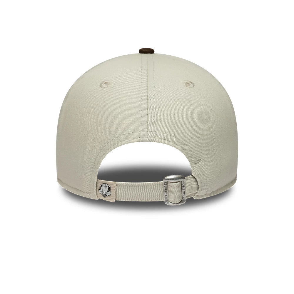 Pictured is this Ryder Cup 2027 Contrast Visor 9FORTY cap in cream. 6