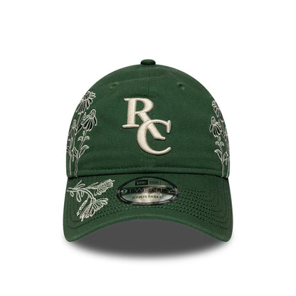 Pictured is this Ryder Cup 2027 All Over Print 9TWENTY cap in dark green. 2