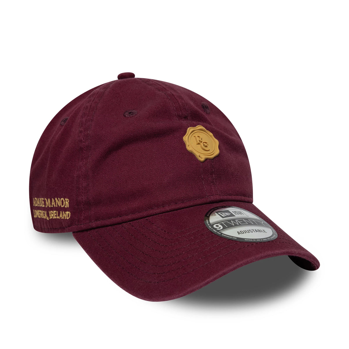 Pictured is this Ryder Cup Europe 2027 100 Years 9TWENTY cap in dark red. 1
