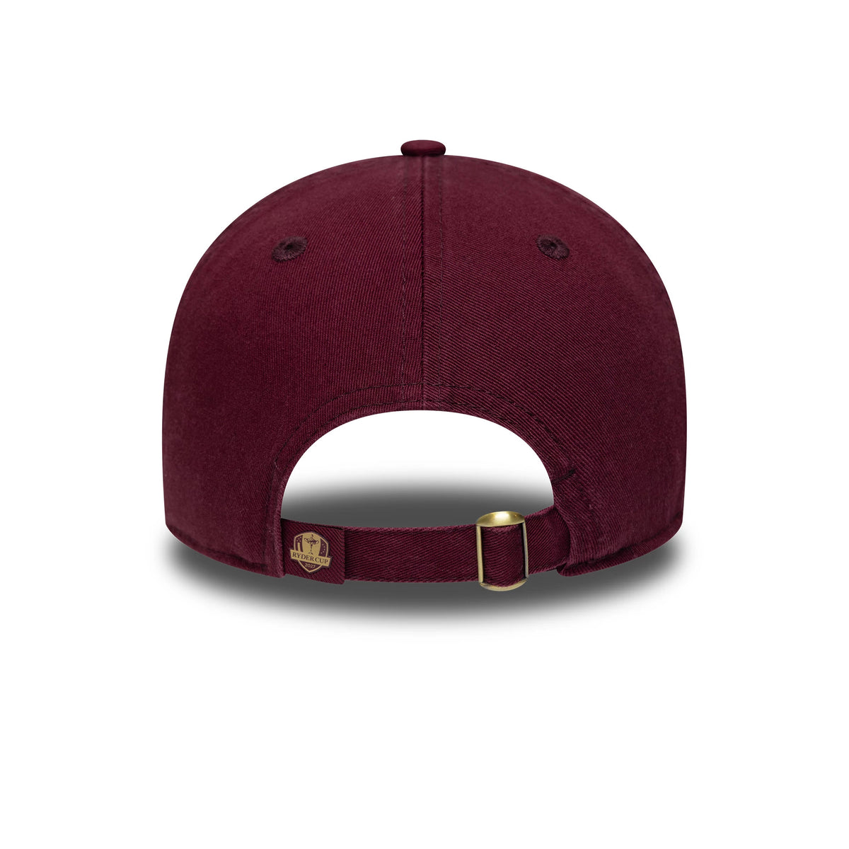 Pictured is this Ryder Cup Europe 2027 100 Years 9TWENTY cap in dark red. 6
