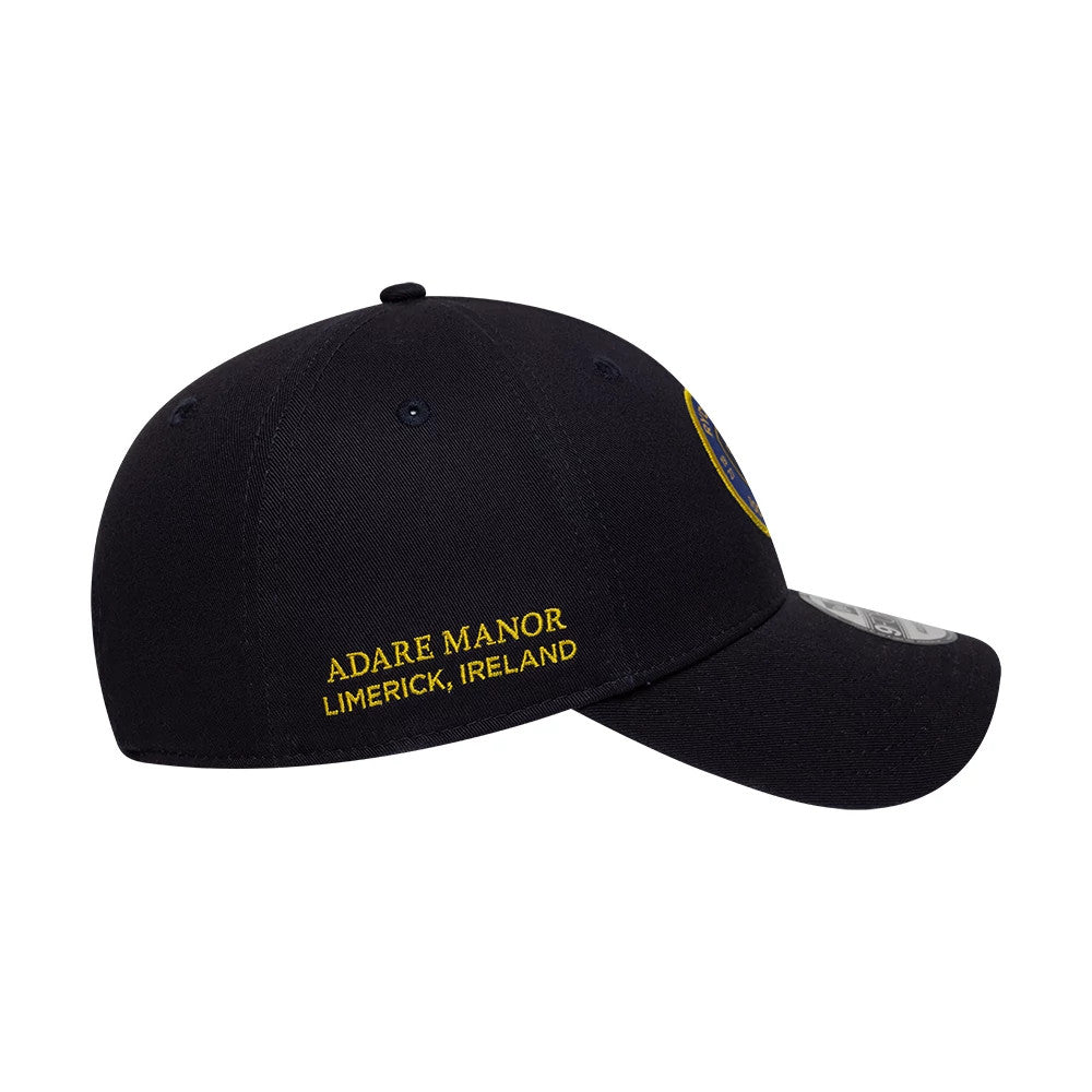 Pictured is this Ryder Cup Europe 2027 100 Years 9FORTY cap in navy. 4