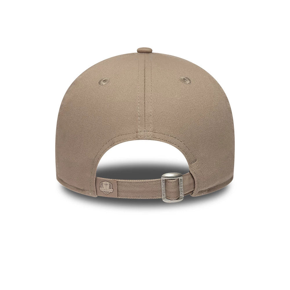Pictured is this Ryder Cup 2027 9FORTY cap in light brown. 6