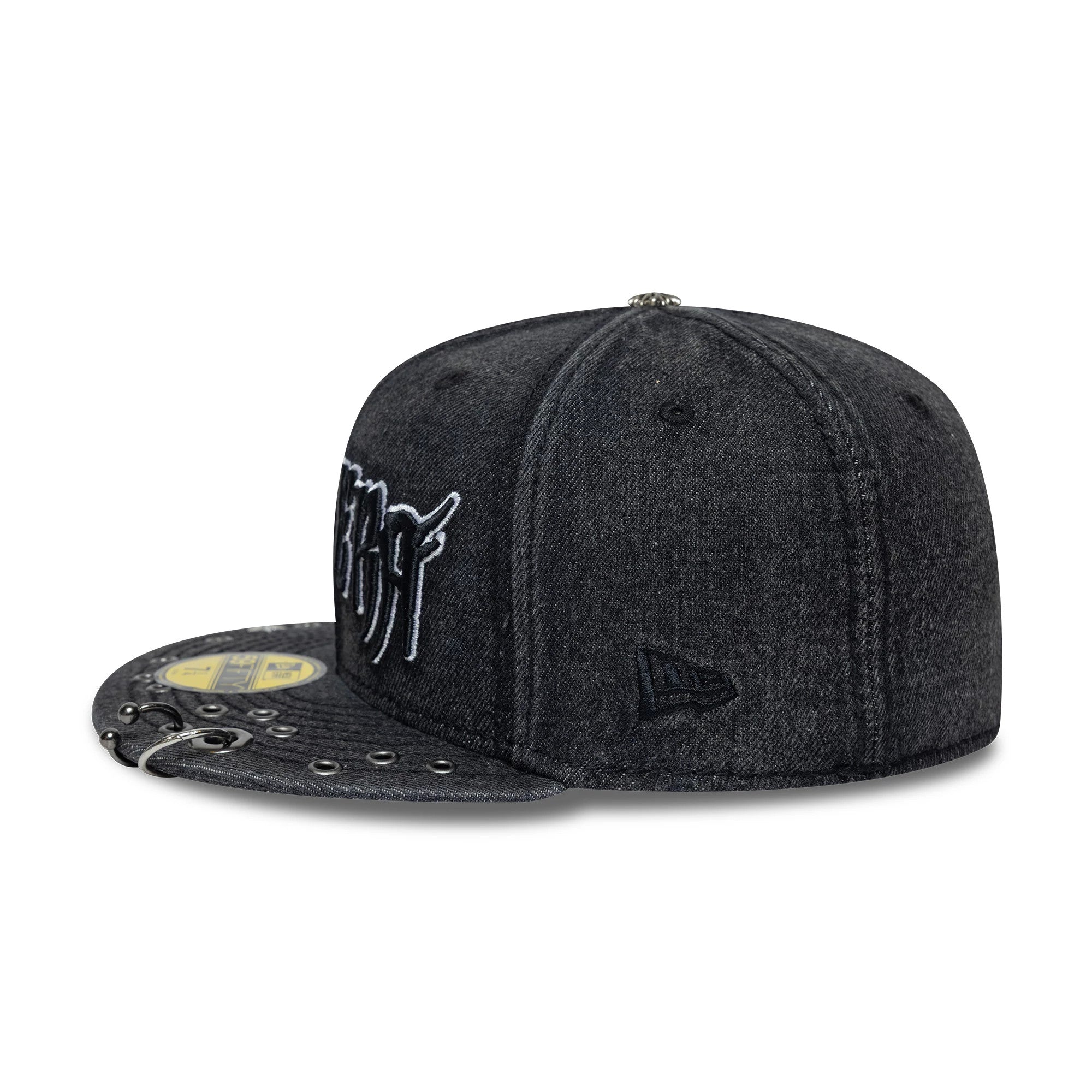New Era Hardware Washed Black 59FIFTY Fitted Cap | NEC EU