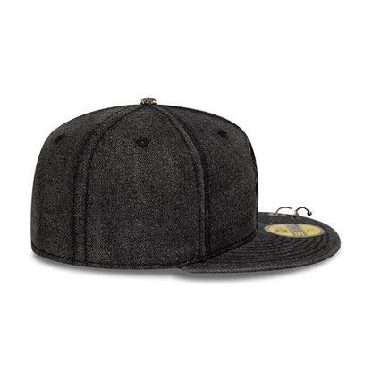 Pictured is this MLB Hardware Chicago White Sox 59FIFTY Fitted cap in black. 6
