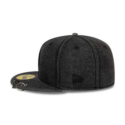Pictured is this MLB Hardware Detroit Tigers 59FIFTY Fitted cap in black. 5