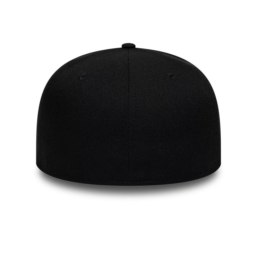 Pictured is this New Era Spider Pin Chain 59FIFTY Fitted cap in black. 6