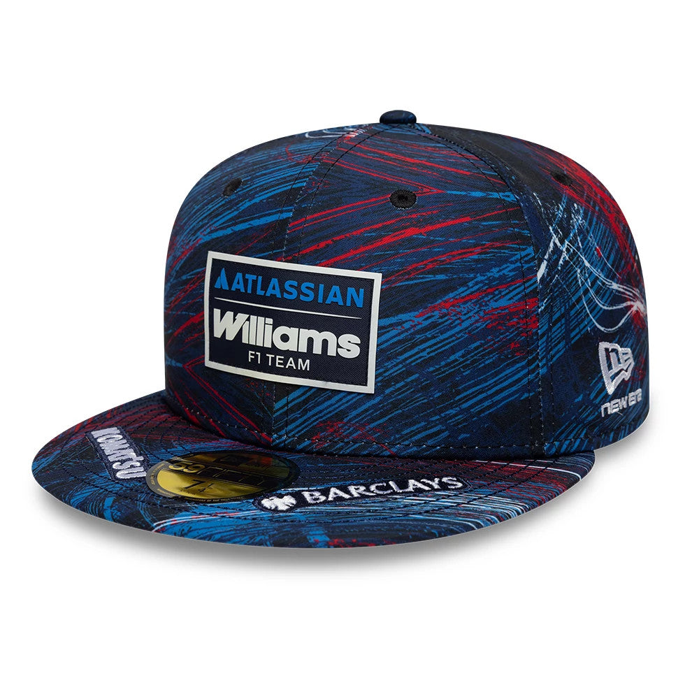 Pictured is this Williams Silverstone Race Special 59FIFTY Fitted cap in navy. 3
