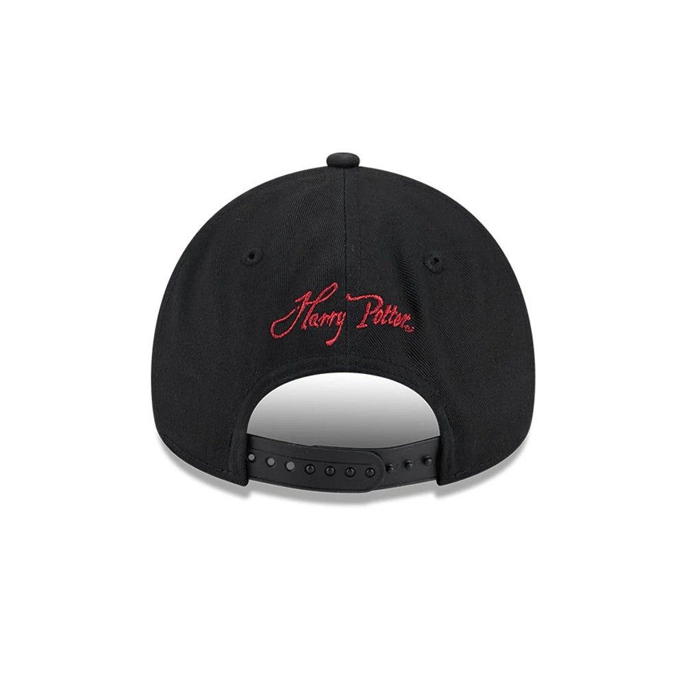 Pictured is this Harry Potter Deathly Hallows 9FORTY A-Frame Unstructured cap in black. 7