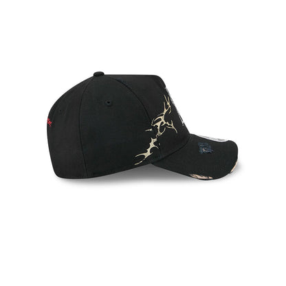 Pictured is this Harry Potter Deathly Hallows 9FORTY A-Frame Unstructured cap in black. 6