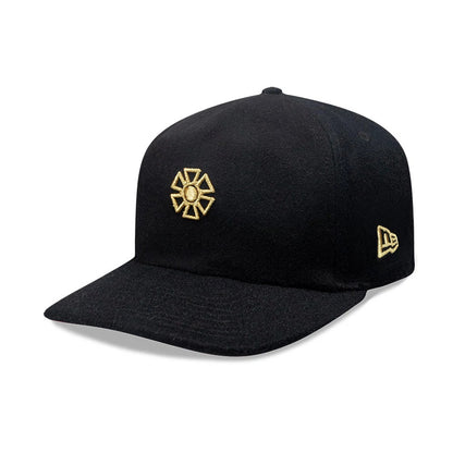 Pictured is this New Era X J Balvin & Ryan Castro Omerta New Era 19TWENTY cap in black. 4
