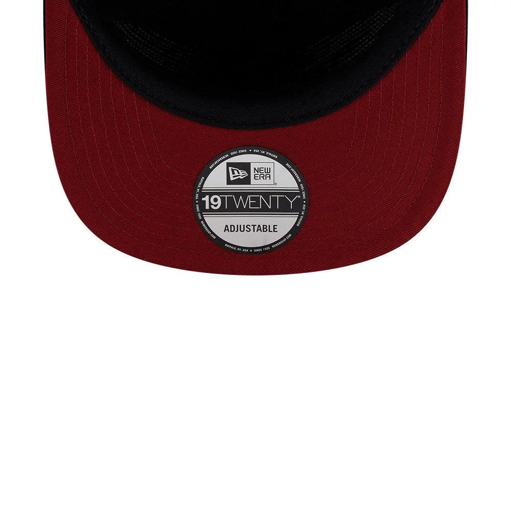 Pictured is this New Era X J Balvin & Ryan Castro Omerta New Era 19TWENTY cap in black. 2