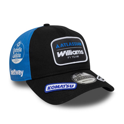 Pictured is this Williams Carlos Sainz Vegas Race Special 9TWENTY A-Frame cap in black. 4