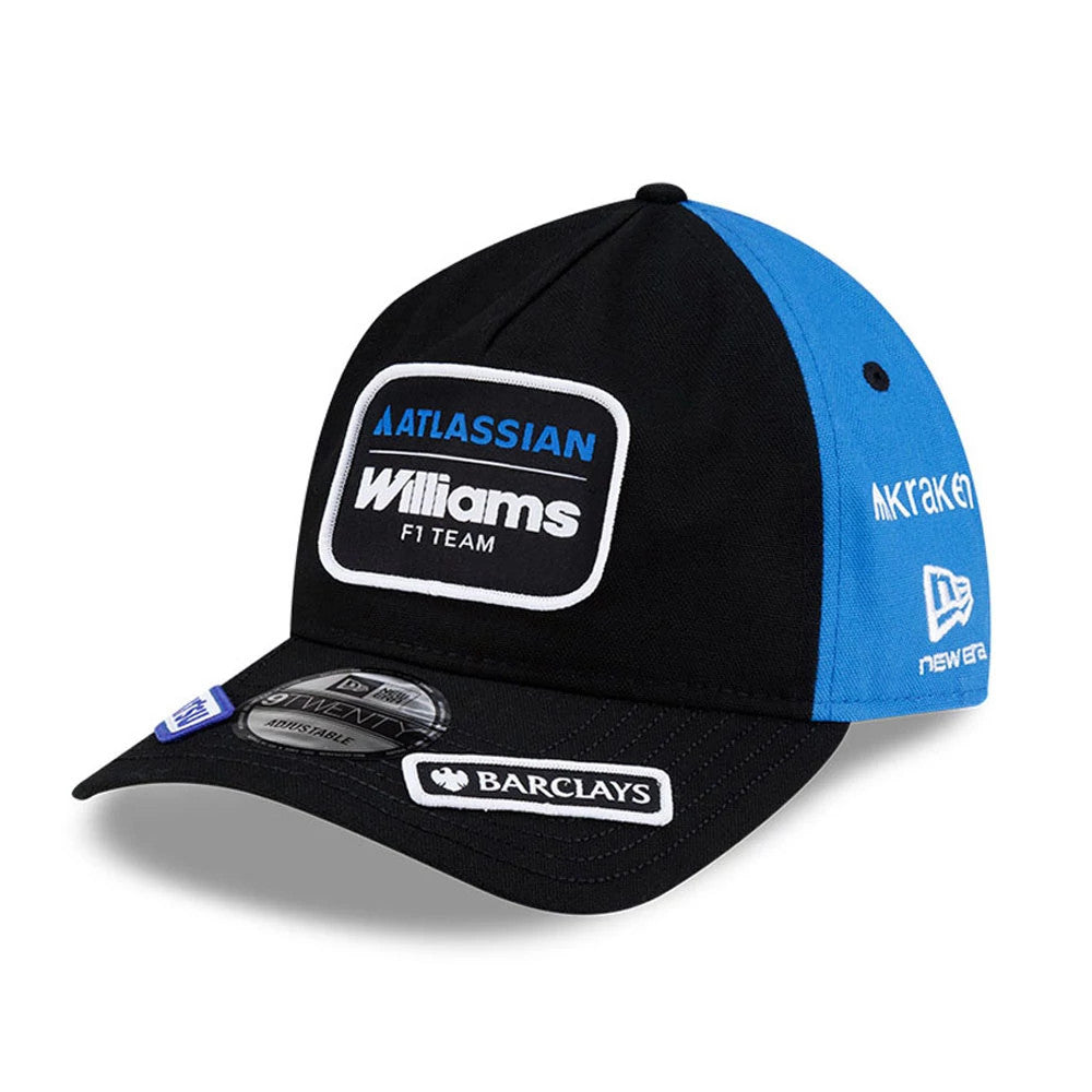 Pictured is this Williams Vegas Race Special 9TWENTY A-Frame cap in black. 1