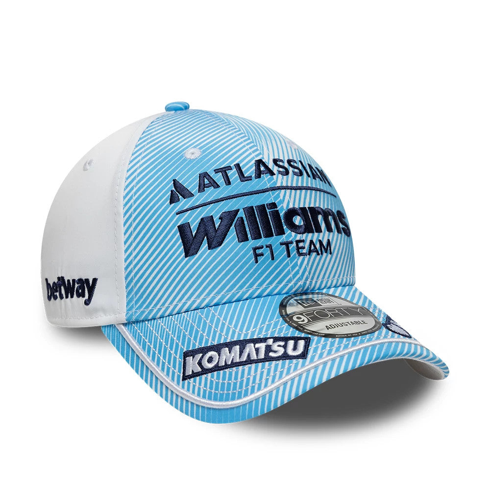 Pictured is this Carlos Sainz Spain Race Special Williams 9FORTY cap in blue. 1