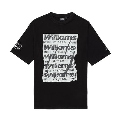 The model is wearing this Williams Oversized T-Shirt in black. 1