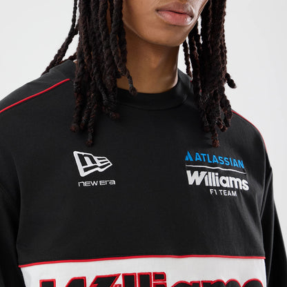 The model is wearing this Williams Vegas Race Special Long Sleeve T-Shirt in black. 3