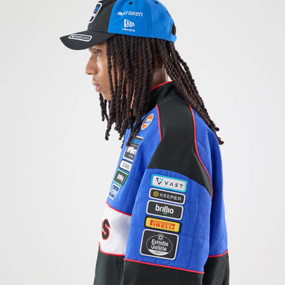 The model is wearing this Williams Vegas Race Special Jacket in black. 7