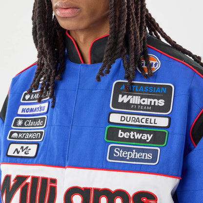 The model is wearing this Williams Vegas Race Special Jacket in black. 4