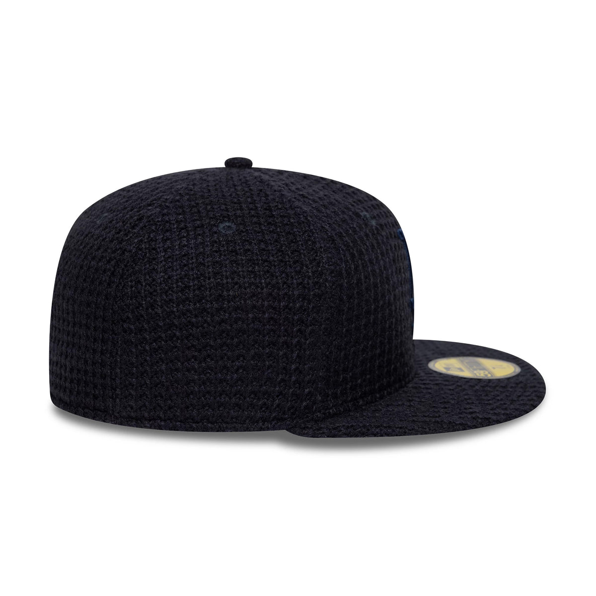 Pictured is this MLB Knitted LA Dodgers 59FIFTY Fitted cap in navy. 6