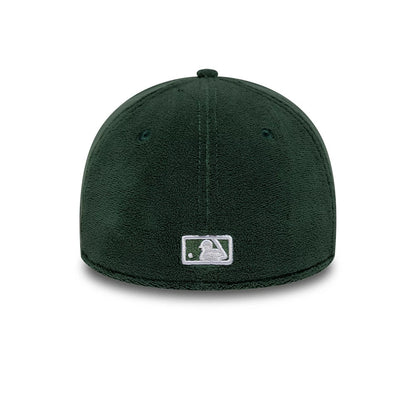 Pictured is this MLB Fleece Detroit Tigers 39THIRTY Stretch Fit cap in dark green. 4