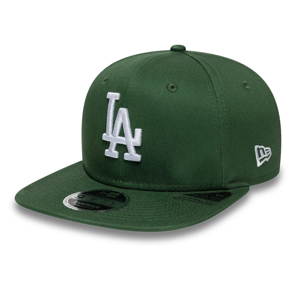MLB League Essential Dodgers Green 9FIFTY Original Fit Snapback