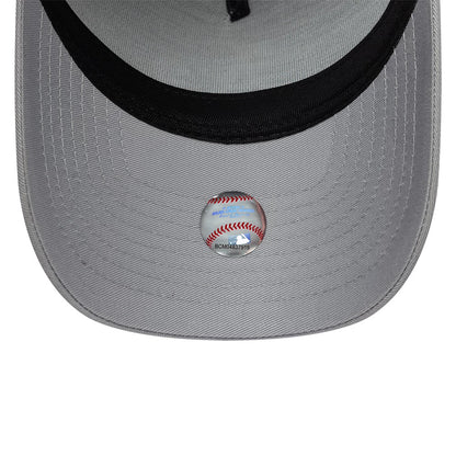 Pictured is this MLB League Essential Athletics 9FORTY E-Frame cap in grey. 7