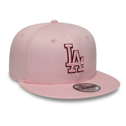 Pictured is this MLB Outline LA Dodgers 9FIFTY Snapback cap in pastel pink. 3