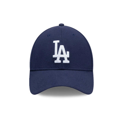 Pictured is this MLB Melton LA Dodgers 39THIRTY Stretch Fit cap in navy. 2