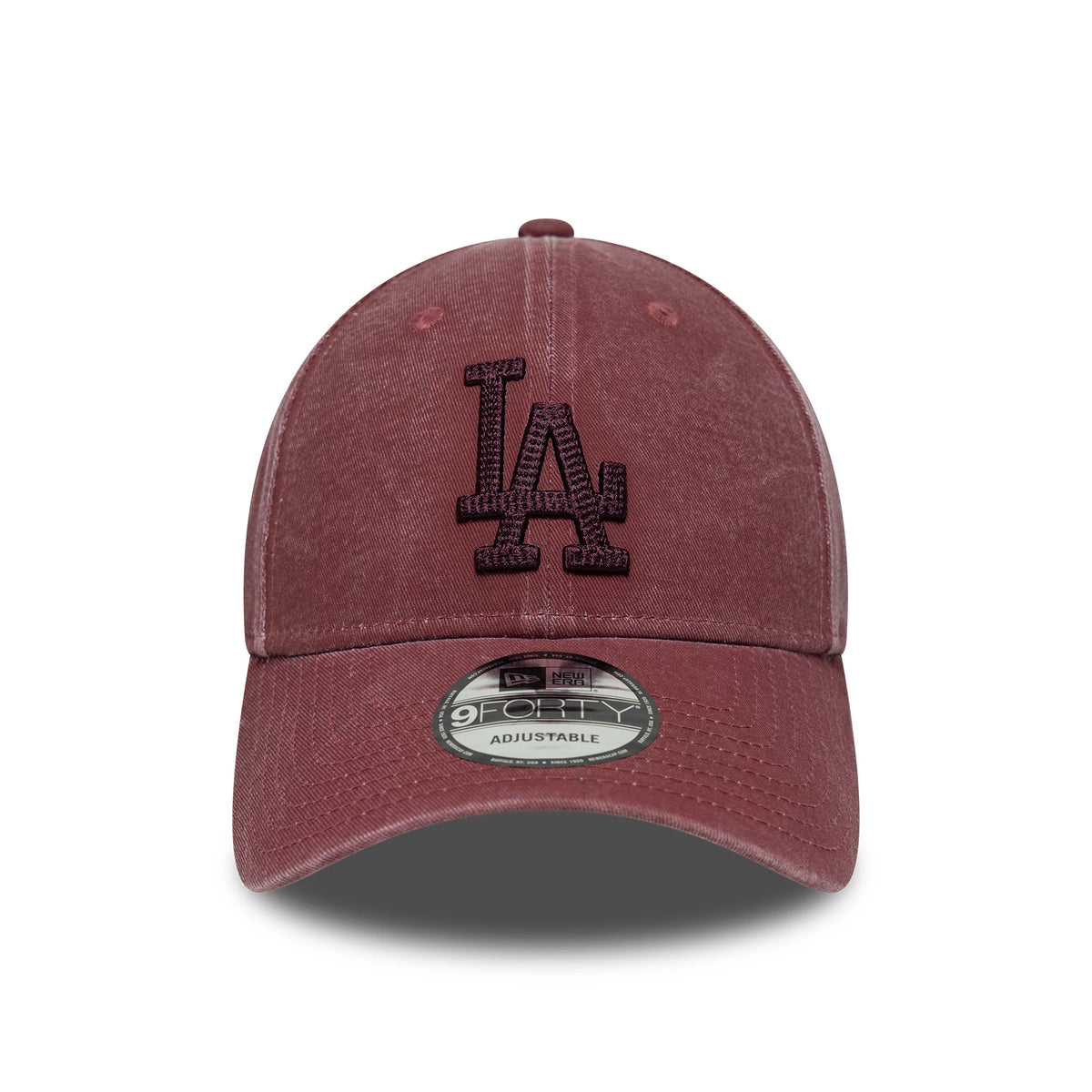 Pictured is this MLB Ombre LA Dodgers 9FORTY cap in dark red. 2