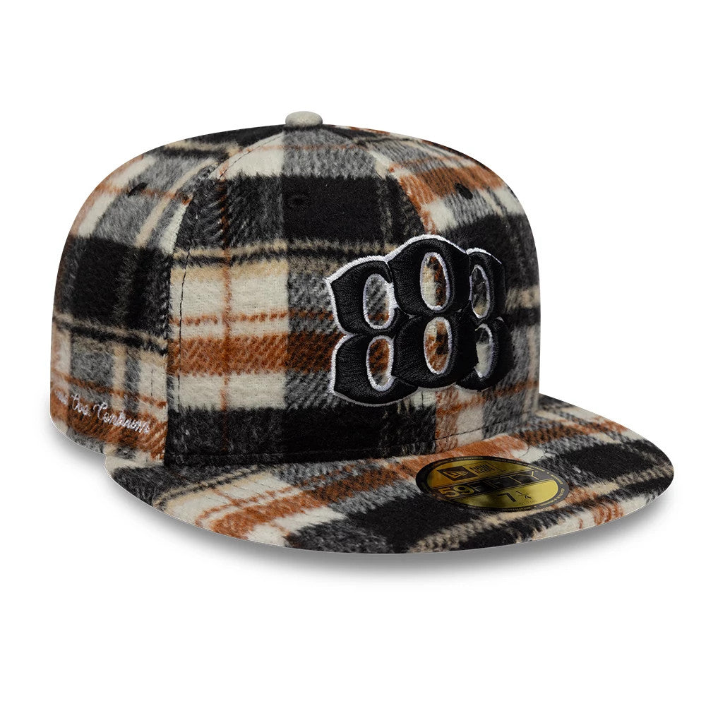 Pictured is this Kesi x New Era New Era 59FIFTY Fitted cap in black. 1