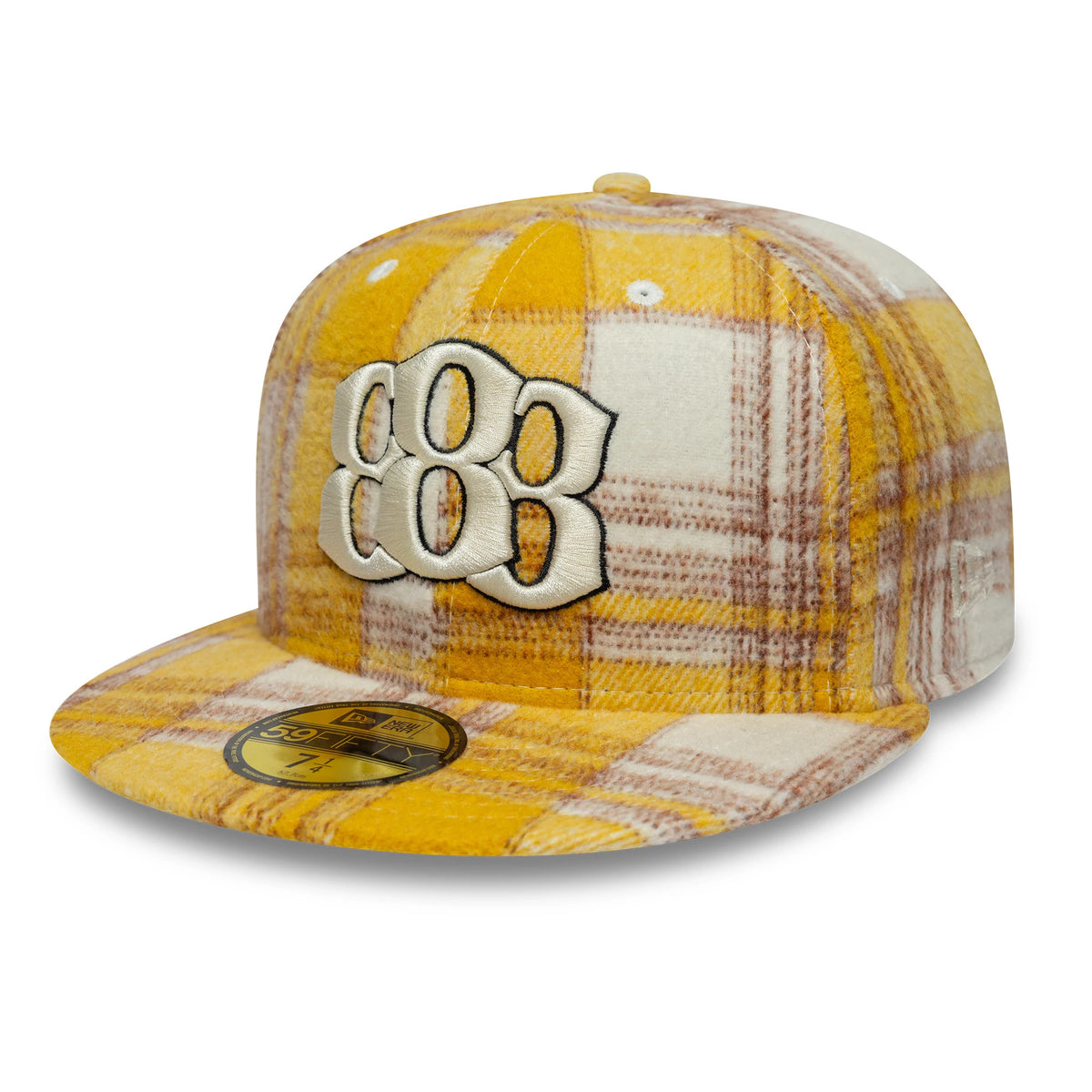 Pictured is this Kesi x New Era New Era 59FIFTY Fitted cap in yellow. 4
