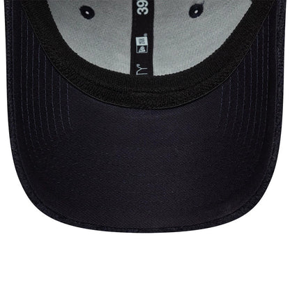 Pictured is this New Era Knitted 39THIRTY Stretch Fit cap in navy. 8