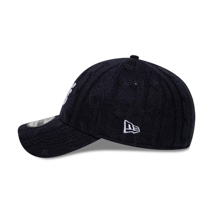Pictured is this New Era Knitted 39THIRTY Stretch Fit cap in navy. 6