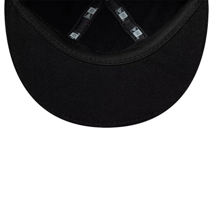 Pictured is this MLB Wool New York Yankees Downflap Driver cap in black. 9