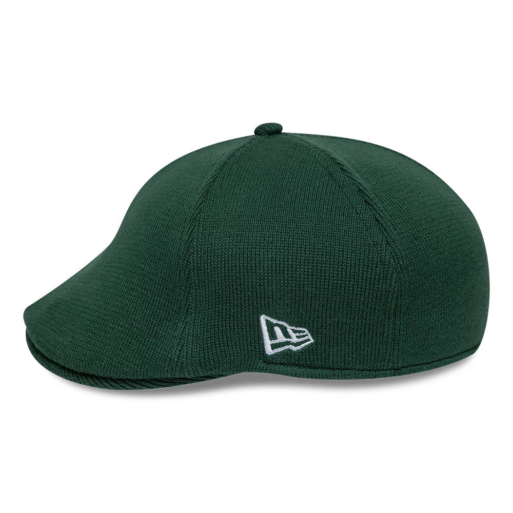 Pictured is this MLB Knitted New York Yankees Duckbill cap in dark green. 6
