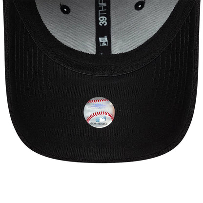Pictured is this MLB Knitted New York Yankees 39THIRTY Stretch Fit cap in black. 7