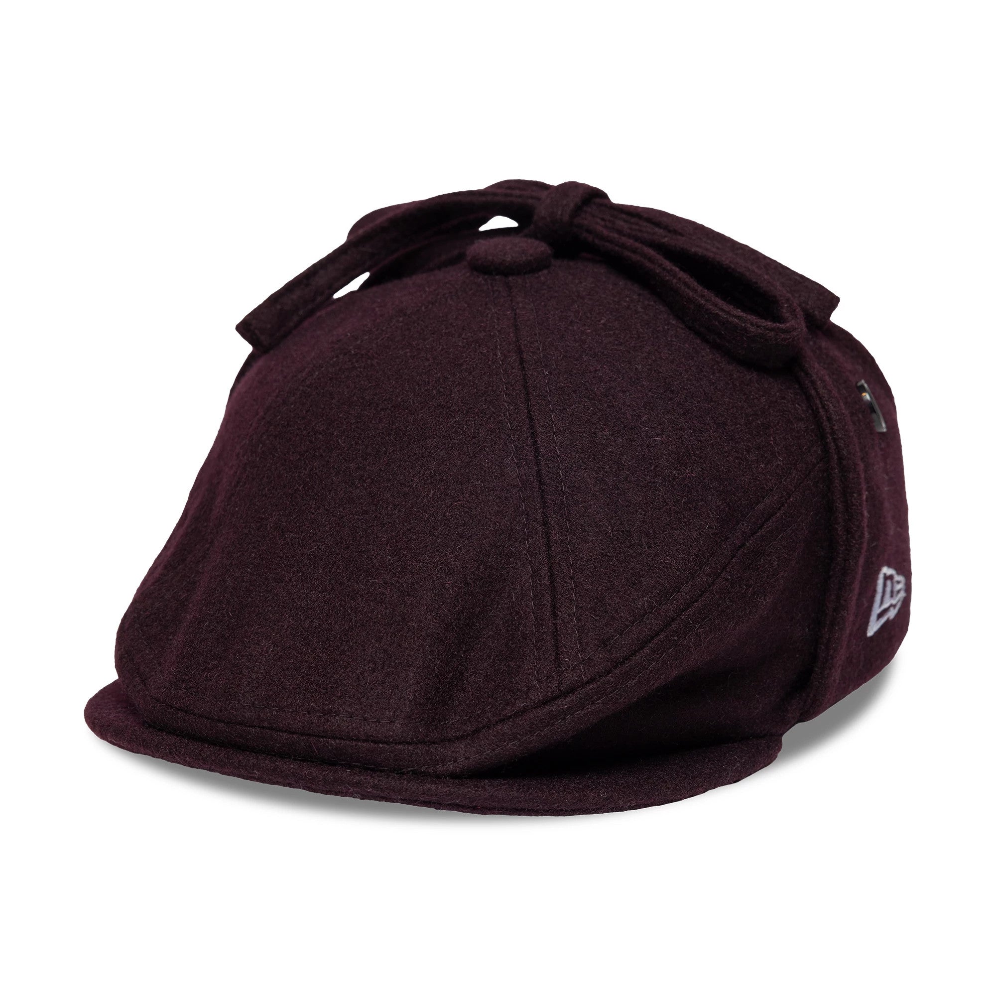 Ch!iii BAG ウールキャップ New Era Wool Dark Brown Downflap Driver Cap | NEC EN-GB