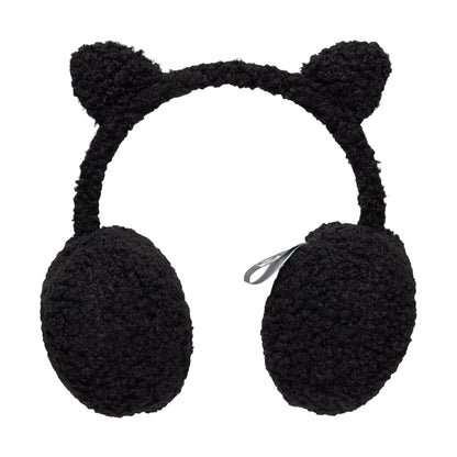 Pictured is this New Era Halloween Cat Ears Ear Muffs in black. 2