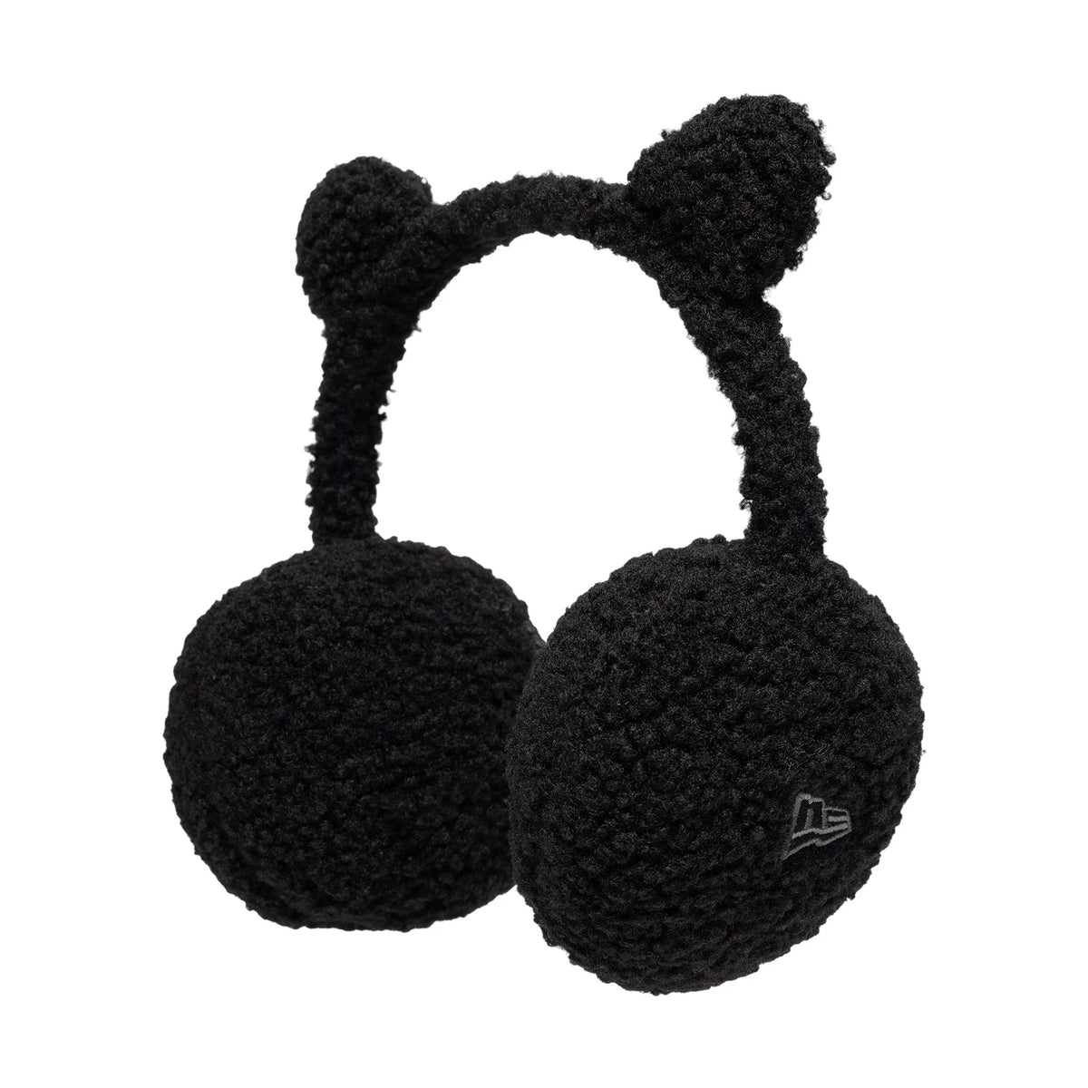 Pictured is this New Era Halloween Cat Ears Ear Muffs in black. 1
