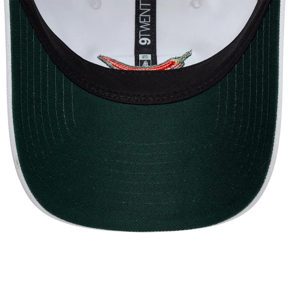 Pictured is this Carlos Sainz Team Fifty5 Chilli 9TWENTY cap in white. 2