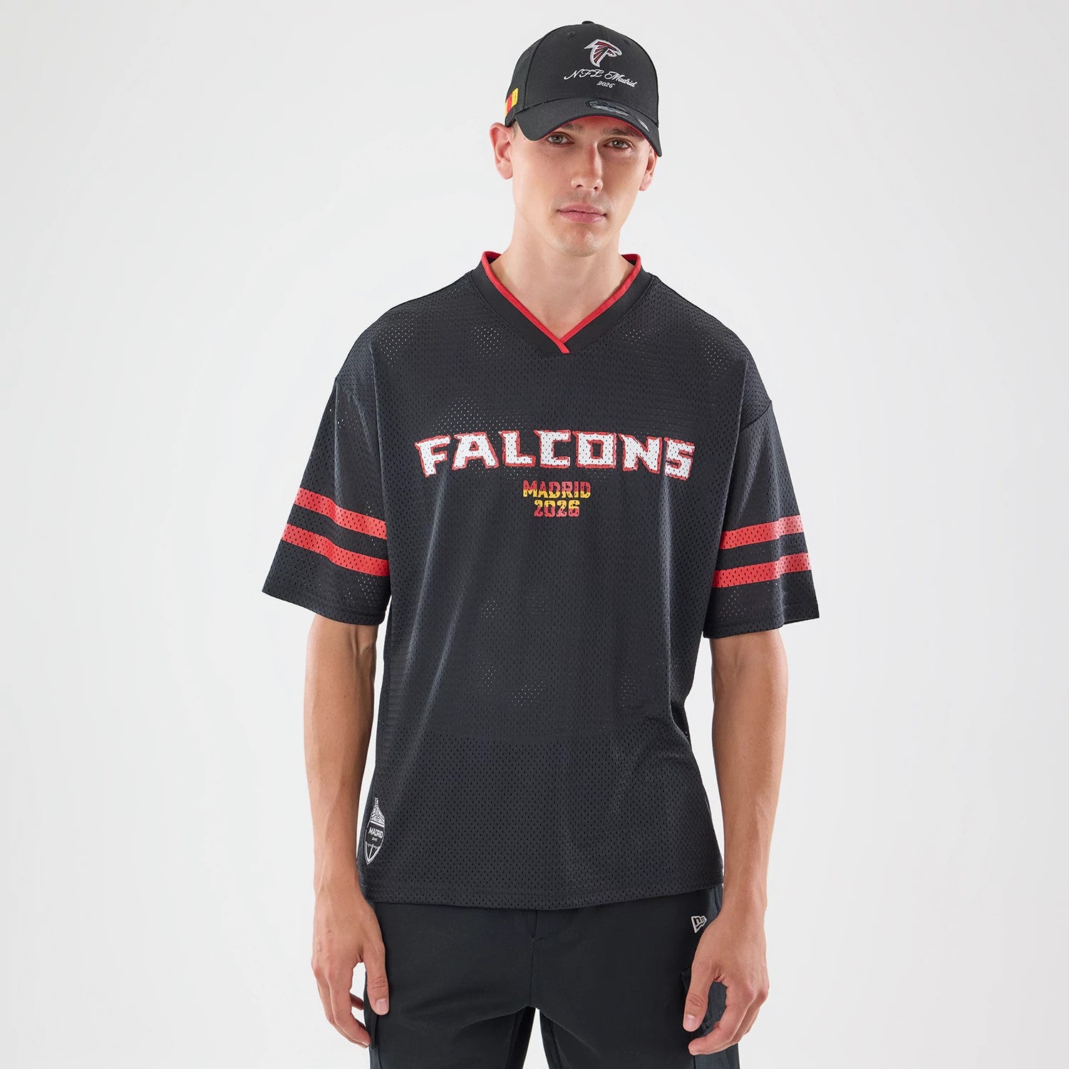 NFL International Series Games 2026 Graphic Falcons Black Mesh