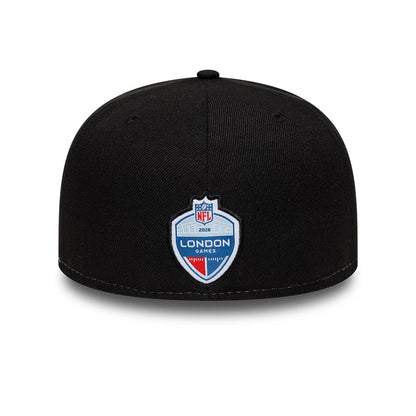 Pictured is this NFL International Games Jacksonville Jaguars 59FIFTY Fitted cap in black. 4