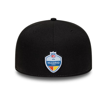 Pictured is this NFL International Games Atlanta Falcons 59FIFTY Fitted cap in black. 4