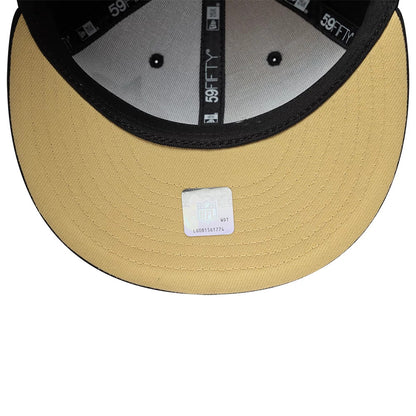 Pictured is this NFL International Games New Orleans Saints 59FIFTY Fitted cap in black. 7