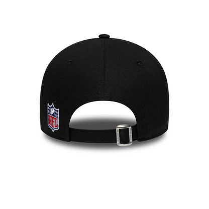 Pictured is this NFL International Games 2026 London 9FORTY cap in black. 5