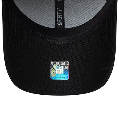 Pictured is this NFL International Games 2026 London 9FORTY cap in black. 7