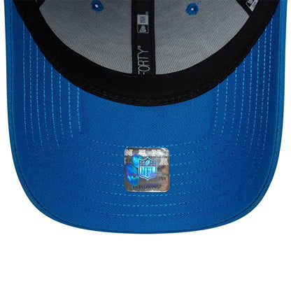 Pictured is this NFL International Series Games 2026 Munich Detroit Lions 9FORTY cap in blue. 7