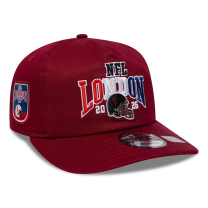 Pictured is this NFL International Series Games 2026 London Washington Commanders 19TWENTY cap in dark red. 1