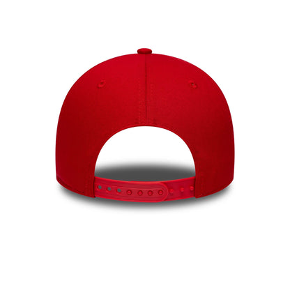 Pictured is this NFL International Series Games 2026 Madrid Atlanta Falcons 9FORTY cap in red & black. 6